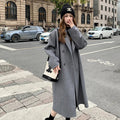 Manteau long oversize - Gris